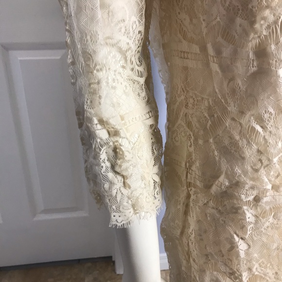 White Lace Max Studio Dress - Picture 2 of 8